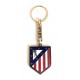 Llavero Atletico de Madrid escudo dorado