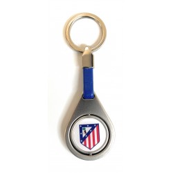 Llavero Atletico de Madrid giratorio